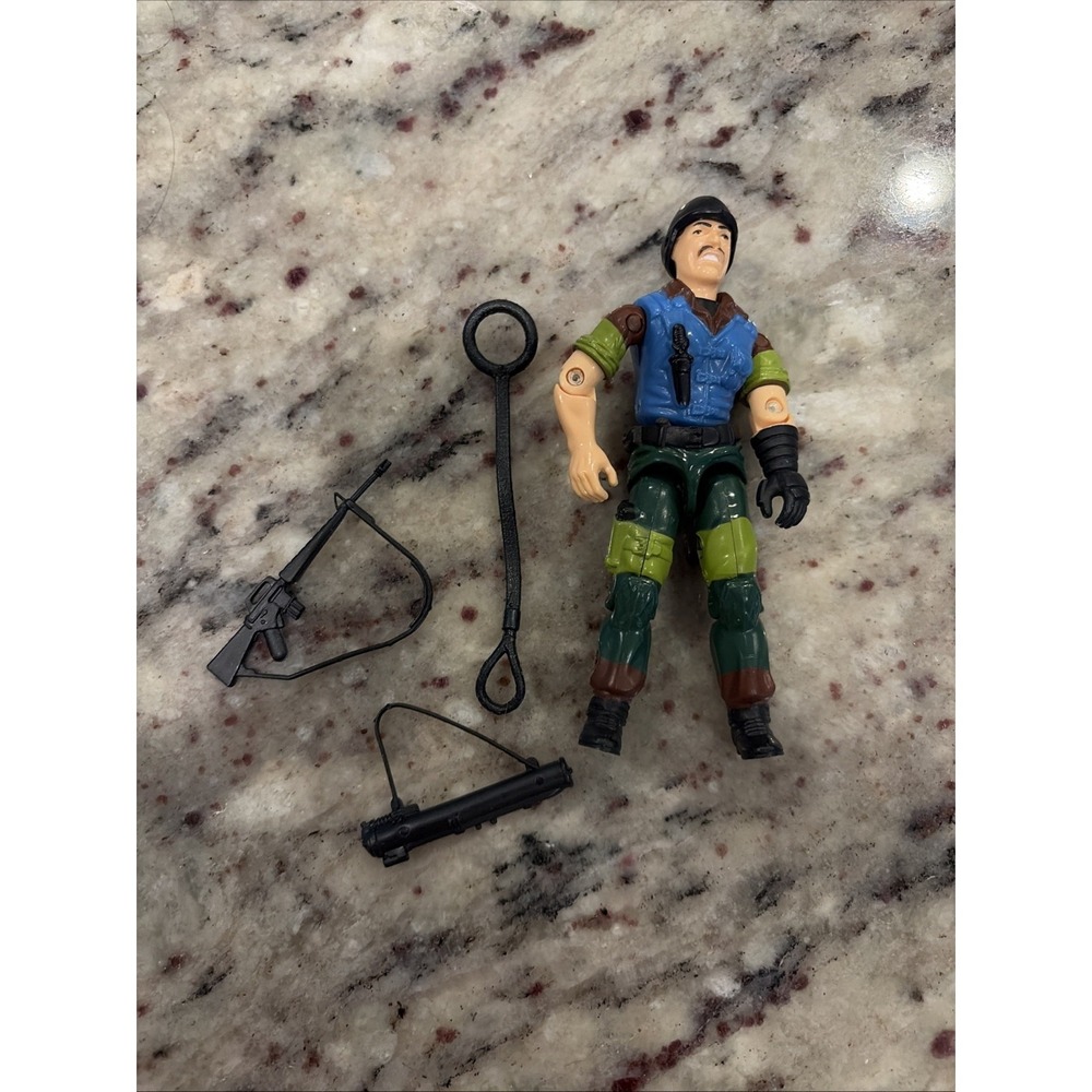 Vintage‎ 1989 GI JOE Slaughter's Marauders Footloose V2 Action Figure ARAH G1